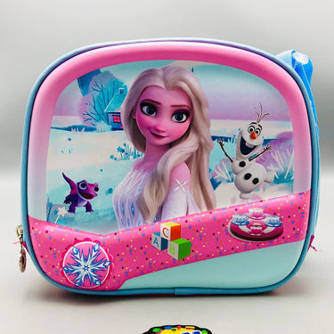 2in1 Frozen Premium Kids Lunch Bag & Pencil Case